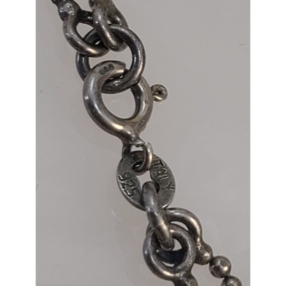 Butterfly Bracelet Size 7.75 | Double Chain Silver Amethyst Accent Jewelry - Picture 4 of 8